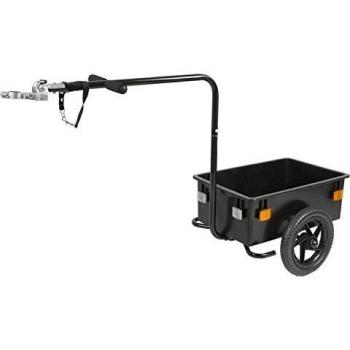 M-Wave – Remolque Mini Bicicletas, Negro, 59 x 39 x 21 cm