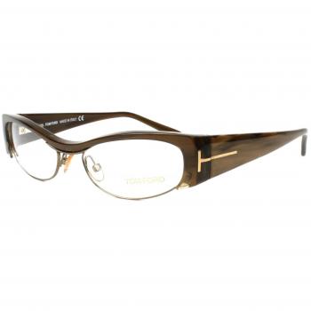 Tom Ford Women's Brown Acetate Glasses Frame FT5076-U61 One Size