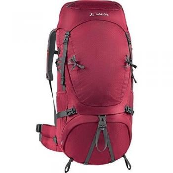 VAUDE ASTRUM 70 + 10 Xl Azizi - , Dark Indian Red, 85 x 38 x 28 cm, 80 L