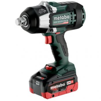 Metabo SSW 18 LTX 1750 BL - Llave de impacto inalámbrica 3/4 - 1750 Nm - Incluye 2 baterías de 5.5 Ah - 18 V