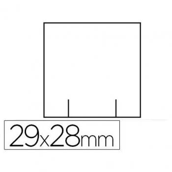 Etiquetas Meto Blanca 29x28 mm Troquelada Rollo de 700 Etiquetas - Pack Económico