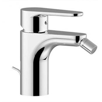 Mezclador de Bidet Monocomando Paffoni Green con Desagüe Automático 1”1/4G Cromado - GR135CR