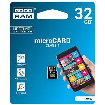 Goodram MICRO SD C4 - Tarjeta de memoria micro SDHC de 32 GB
