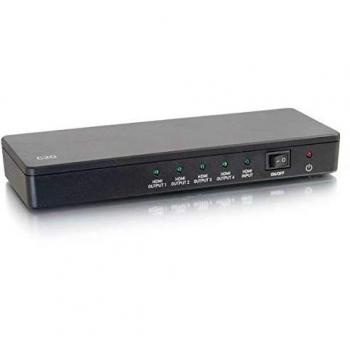 C2G Filtro separador HDMI[R] de 4 puertos 4K30 - Splitter de vídeo