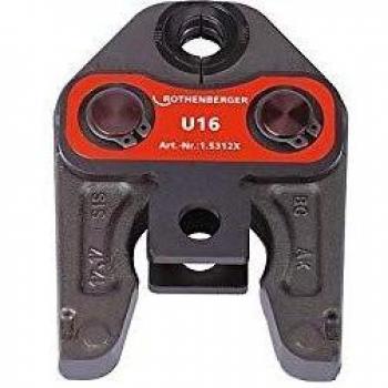 Mordaza U16 Standard 015312X para Prensa Rothenberger