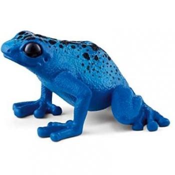 Figura de Colección Rana Flecha Azul Schleich - Detalles Realistas y Colorido Espectacular