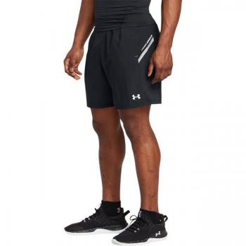 Pantalones Cortos de Fitness para Hombre Under Armour Tech Utility Negro XL