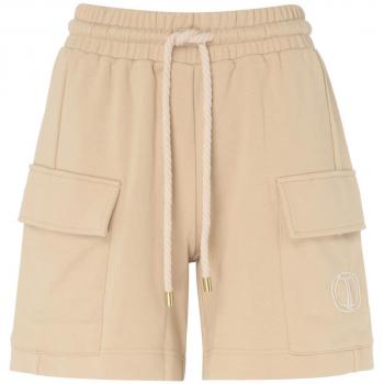 Twinset Almond Milk Short Shorts, Beige, Female, Size: XS