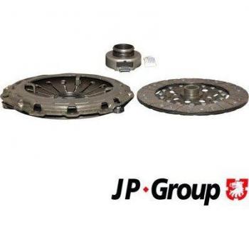 Kit de embrague JP GROUP 4130401810 - Incluye disco de embrague, plato de presión y cojinete de desembrague, diseñado para proporcionar un rendimiento óptimo en vehículos específicos, fabricado con materiales de alta calidad para