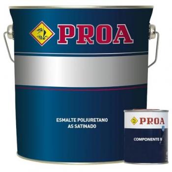 Esmalte Poliuretano AS Satinado 2 Componentes Marfil RAL 1015 4,85L - Excelente adherencia para pintar sobre hierro, fibra y cristal
