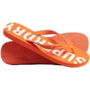 Superdry Chanclas Code Core Sport Vegan para hombre en color naranja