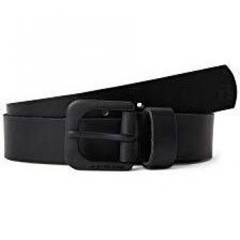 G-Star Zed Black Leather Belt for Men, 70 cm