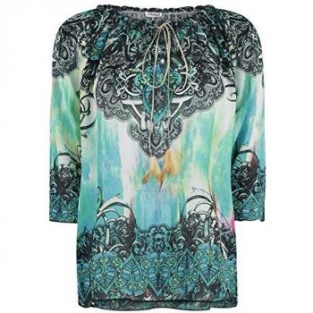 Innocent Celtic Faith Gypsy Top Manga Larga Mujer Multicolores XL