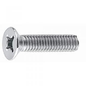 Tornillo Rosca Métrica DIN 965 08x050mm Cincado Fontana 200 Pz