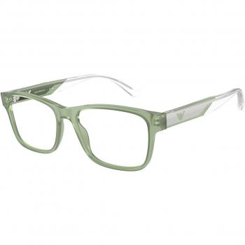Emporio Armani EA3239F Asian Fit 6094 Gafas Recetadas para Hombre Verdes