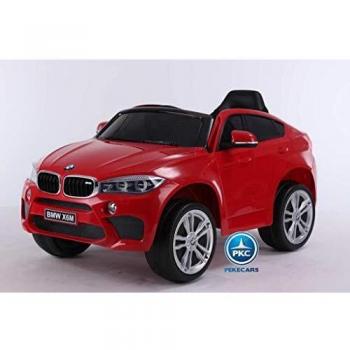 PEKECARS Compatible con BMW X6M 12V 2.4G Rojo