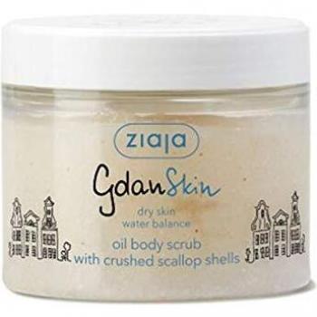 Ziaja Gdanskin Exfoliante Corporal de Aceite con Conchas de Vieira Molidas 300 ml