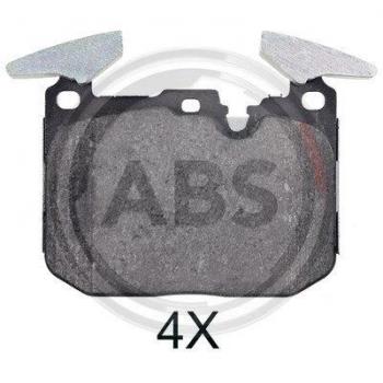 Juego de pastillas de freno A.B.S. 35005 para frenos de disco