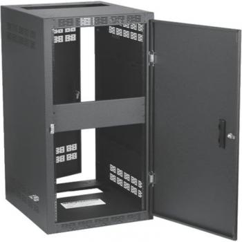 Atlas Sound 224-30 Stand-Alone Floor Cabinet, Adjustable Rails, 30 Depth, 24RU