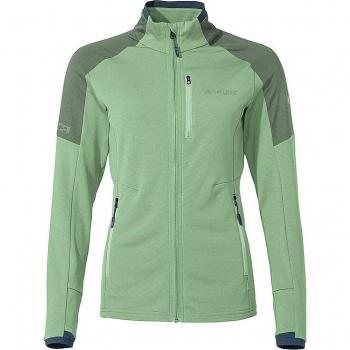 VAUDE Women's Elope II Full Zip Fleece Jacket in Green, Size 44
