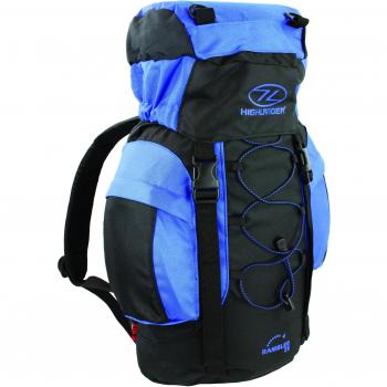 HIGHLANDER Rambler Mochila, Unisex, Azul, 25L