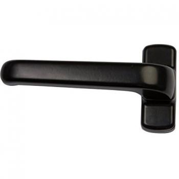 AMIG 19249 - Manilla puerta epsilon aluminio lacado negro
