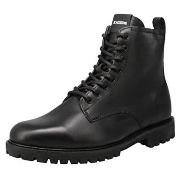 Blackstone Fur Lace-Up Boots