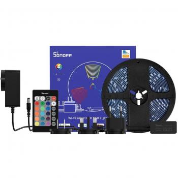 Sonoff L2 Smart Waterproof RGB LED Strip 2m with Remote Control and Wi-Fi Power Supply