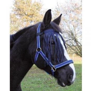 Diadema Antimoscas Kerbl - Azul o Rojo (Azul - Plata)