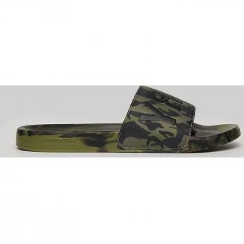 Superdry Chanclas Camo Vegan Pool Marrón
