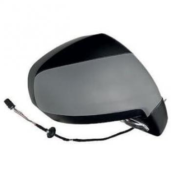 Retrovisor Alkar 6140865 - Espejo retrovisor exterior para automóvil, diseño OEM, ajuste eléctrico, cristal convexo, incluye soporte y tapa