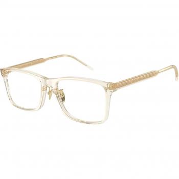 Giorgio Armani AR7258F Asian Fit 6077 Men's Yellow Eyeglasses Size 55 - Blue Light Blocking Available
