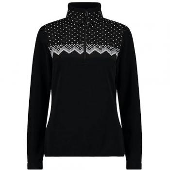 Cmp 33j1196 Women's Basic Black Long Sleeve T-shirt XS