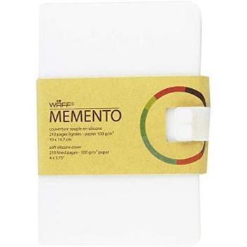 Cuaderno creativo Waff Memento con 210 páginas, tamaño M y diseño en color nube