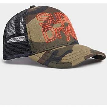 Superdry Lineman Trucker Hombre Cap Verde One Size