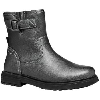 Botas Geox Eclair para niña, modelo J049QB 000BC C1357 S, color gris metálico, talla 32