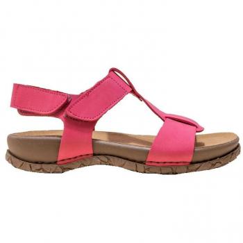 Sandalia El Naturalista modelo 5861T para mujer en color rojo