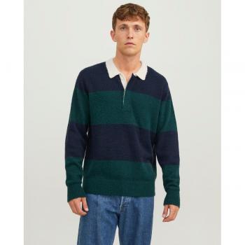 Polo manga larga de punto Jack & Jones