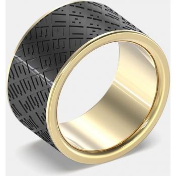 Anillo de hombre King's Road de acero dorado