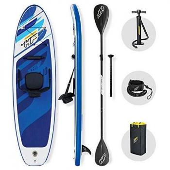 Tabla Paddle Surf Hinchable con Remo y Asiento Oceana 305x84x12 cm.