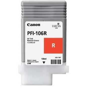 Canon PFI-106 R Ink Cartridge, Original Red, 1 pc(s), Pigment Ink Tank