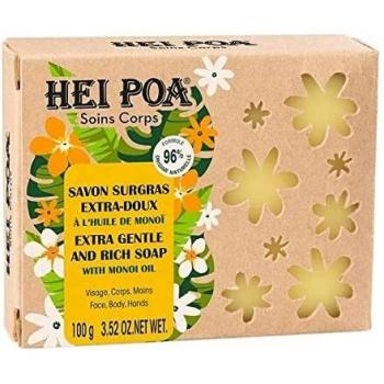 Hei Poa Tahiti Monoi Oil Bar Soap 100 g