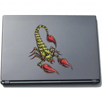 pinkelephant Indigos UG Misc1-Scorp2-150 - Pegatina para Ordenador portátil, diseño Scorpio, 150 x 132 mm