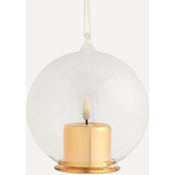 Bola de cristal con vela eléctrica Navidad El Corte Inglés