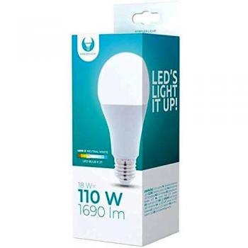 Forever Light - Lámpara LED de 18 W, 1690 lm, E27, color blanco natural