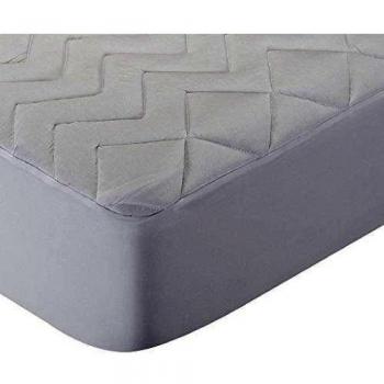 Pikolin Home - Protector de colchón acolchado cubre colchón lyocell, híper-transpirable e impermeable, 110 x 182 cm