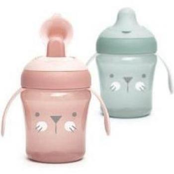 Suavinex Taza Antiderrame Aprendizaje Boquilla Rígida Hygge +4 Meses 200ml