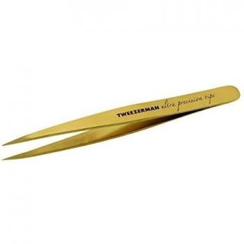 TWEEZERMAN Studio Collection Ultra Precision Tweezer Pinzas 1245-LLT, 1 unidad
