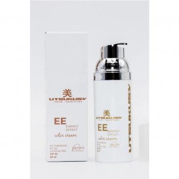 UTSUKUSY EE Cream SPF50 - Crema Facial 15 en 1 para Tono Medio