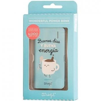 Mr. Wonderful WOA02941 - Batería externa de 4000 mAh